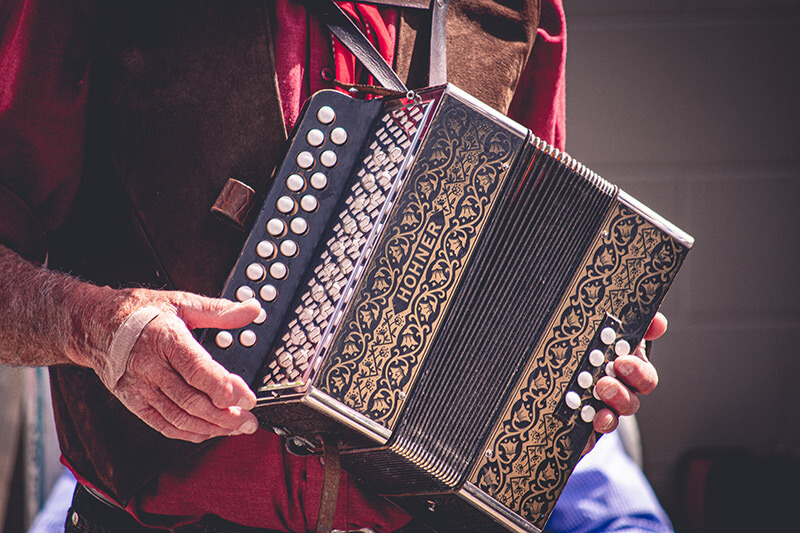 Joueur d'accordéon